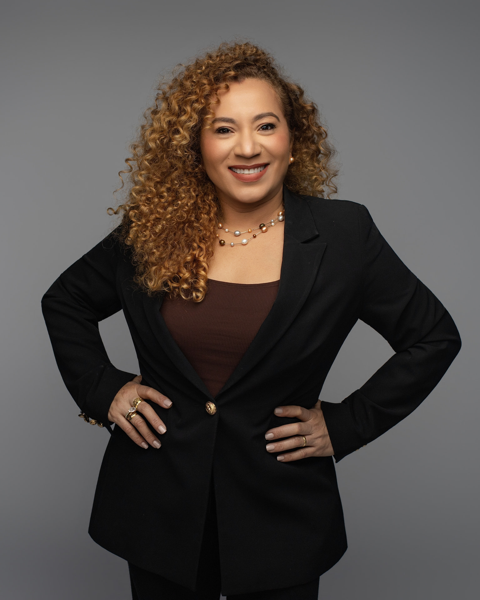 Maria Núbia, fundadora da Núbia Perucas